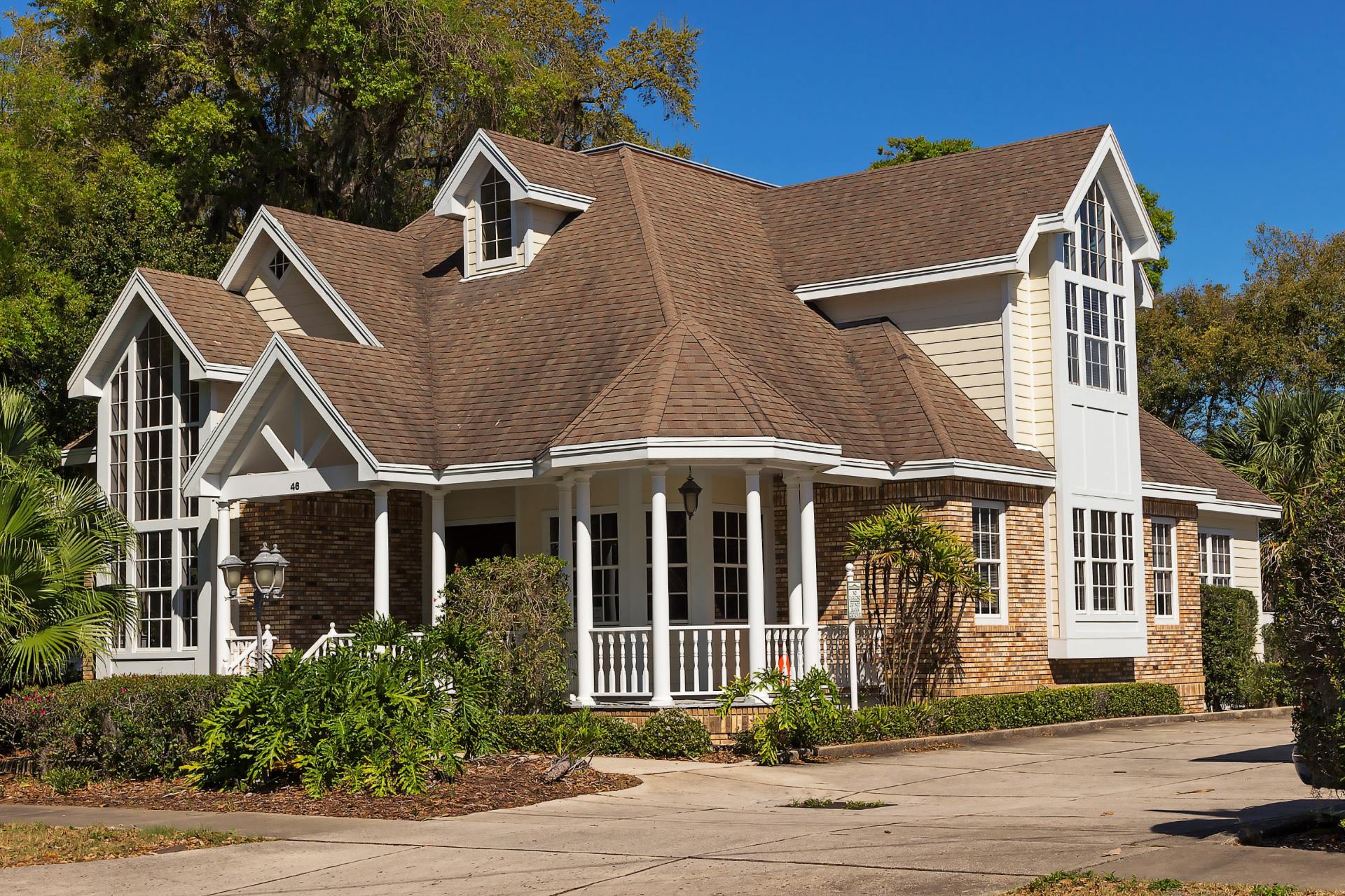 House with a covered porch